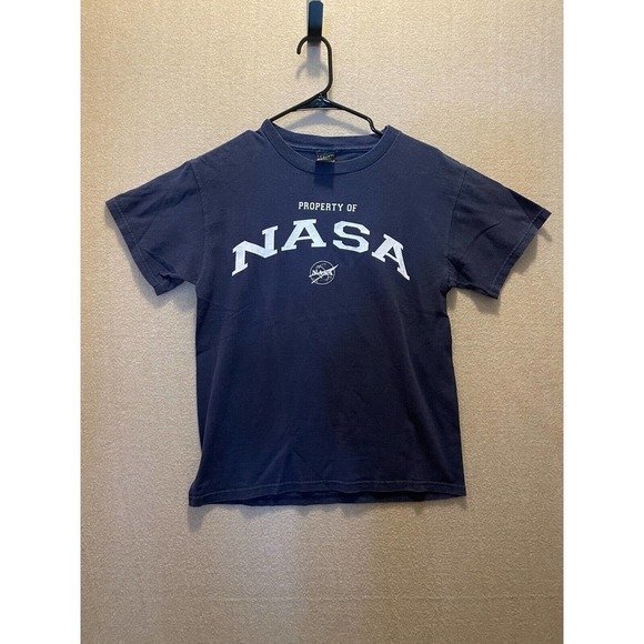 NASA Shirt Men's Small Dark Blue - Picture 1 of 12